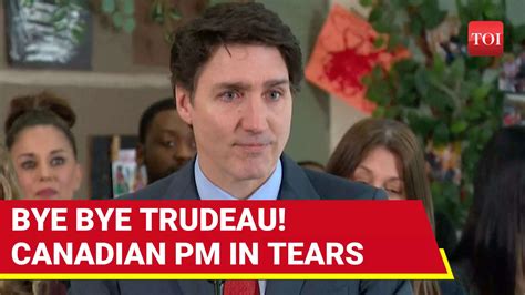 Trudeau Cries On LIVE TV Amid Trump Trade War; Emotional Presser Ahead ...