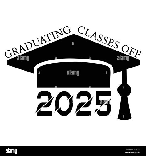 Class of 2025 lettering. Congratulations to graduates typography poster ...