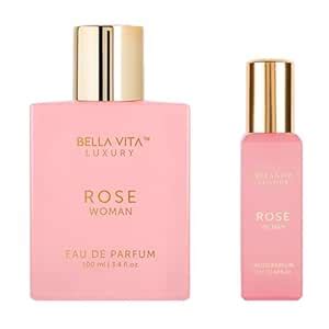 Buy Bella Vita Luxury Rose Woman Eau De Parfum Rose Liquid Perfume For ...