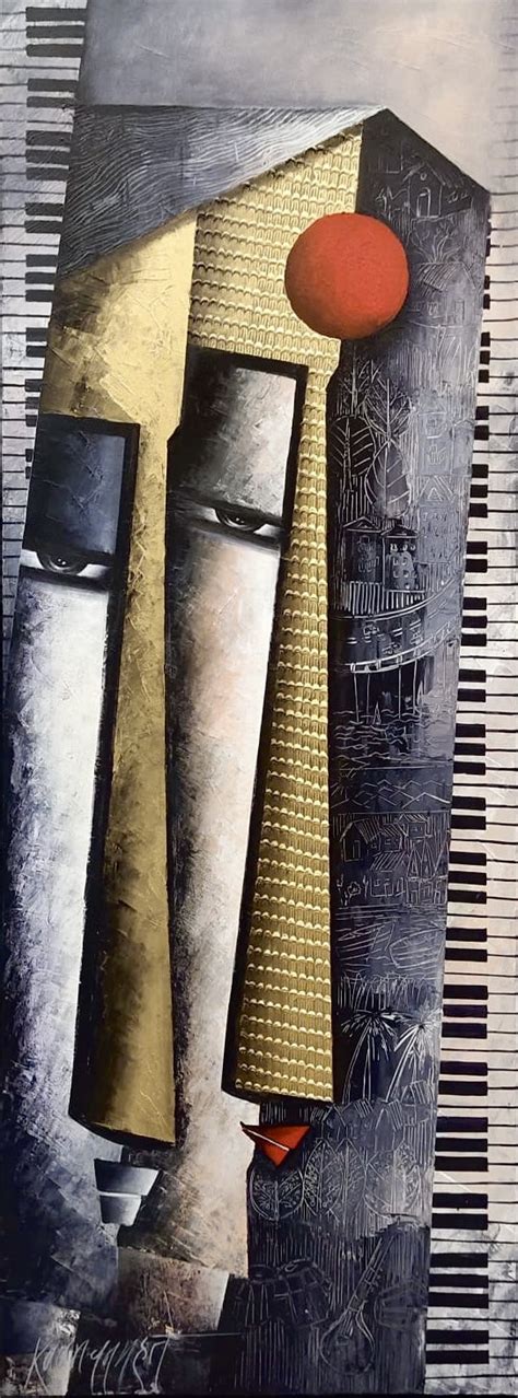 "Sampoorna 2": Grey Figurative painting by Kanchan Mahante – ArtZolo.com