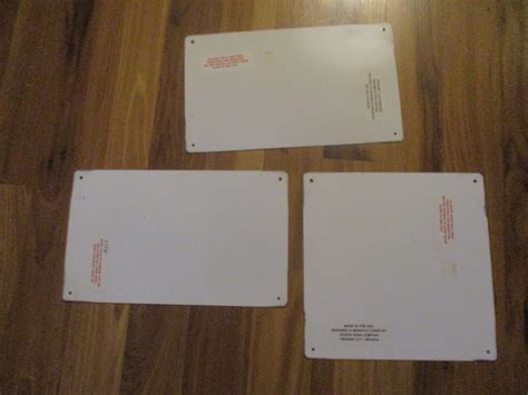 Buy Railroad Locomotive Engine Makers Plates - Litho on Steel Repros of ...