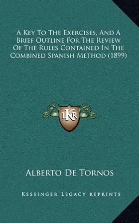 Buy A Key to the Exercises, and a Brief Outline for the Review of the ...