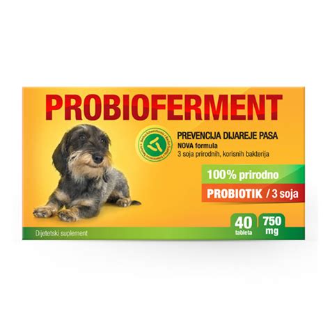 Probiotik za pse Interagrar Probioferment 40 tbl | Volim svoj dom