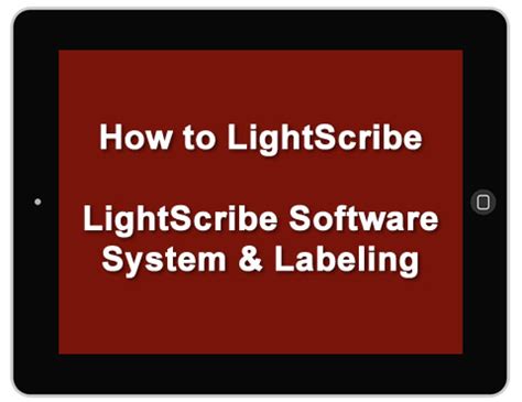 Image result for LightScribe Tutorial
