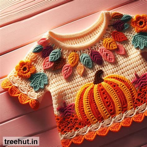 Thanksgiving Crochet Shirt for Kids Ideas