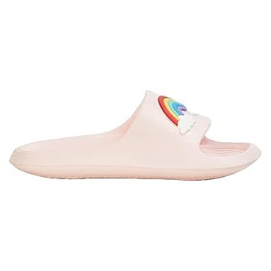 Fame Forever by Lifestyle Girls Pink EVA Solid Slipper : Amazon.in: Fashion