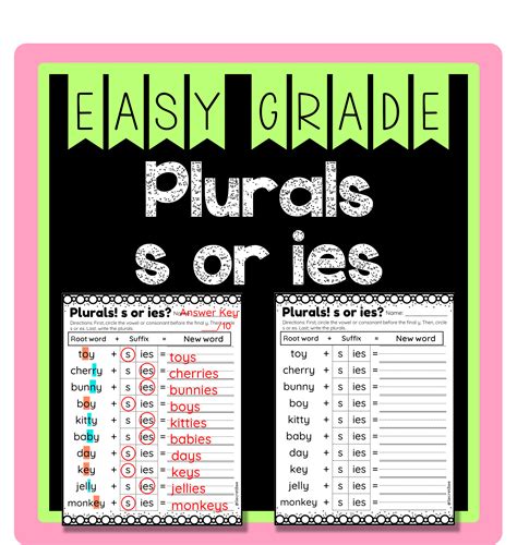 Ppt Plurals Nouns Ending In Y Add S Or Change To Ies Powerpoint | My ...