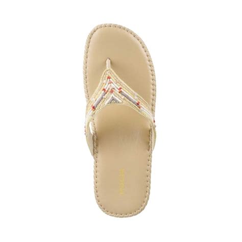 Buy Mochi Women Beige Casual Slippers Online | SKU: 44-1724-20-36 ...