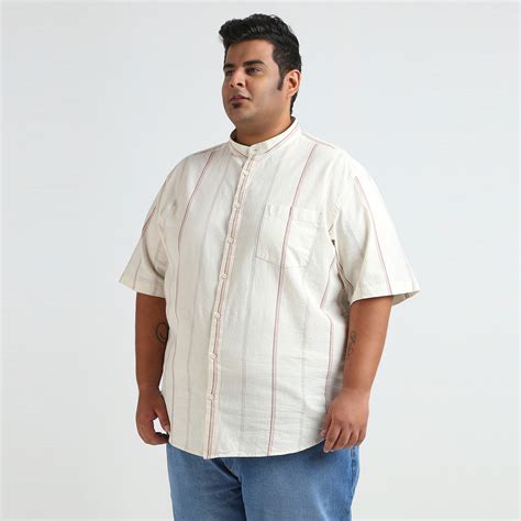 Sizeupp | Plus Size Casual Shirt For Men | 4XL - 9XL | 100% Cotton | Y