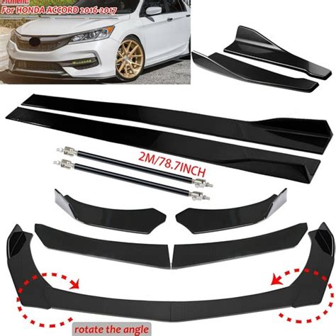 For Honda Accord Front Bumper Spoiler Body Kits Side India | Ubuy