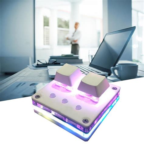 Buy Mechanical Mini 2-key Gaming Keypad Programming Keyboard Kit Macro ...
