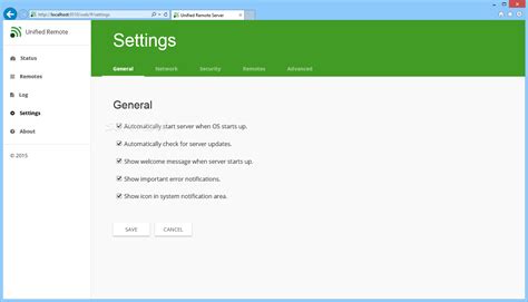 Unified Remote Tutorial 的图像结果
