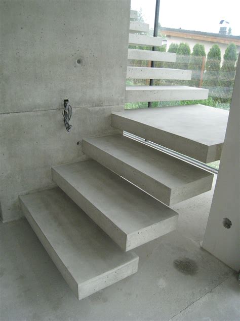 Cool Outdoor Concrete Floating Stairs Ideas | Stair Designs