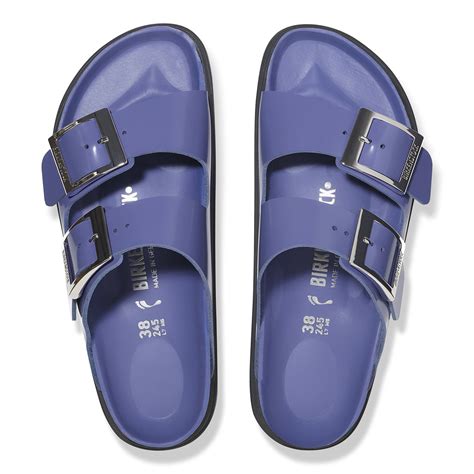 Arizona Droplet Buckle Natural Leather Patent High-Shine Purple Dusk ...