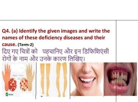 Q4. (a) Identify the given images and write the names of these ...