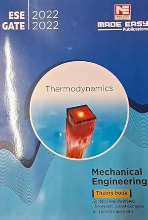 Buy Thermodynamics Mechanical Engineering Theory book | Contains well ...
