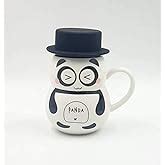 Buy SATYAM KRAFT 1 Pcs City Printed Ceramic Mug Wooden Lid & Steel ...