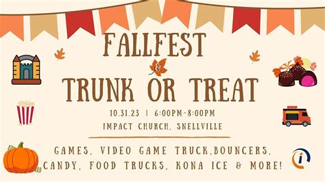 Community FallFest & Trunk or Treat, Impact Church, Snellville, 31 ...