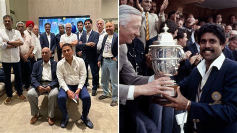 '83 Boys Getting Together': Sunil Gavaskar And Co. Gather Ahead Of 40th ...