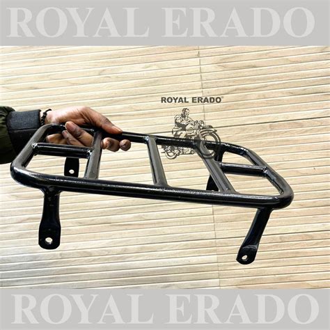 Royal Enfield vintage g2 old 1962 model rear pillion seat luggage carr ...