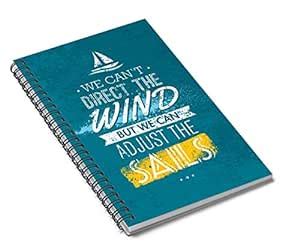 PAPER PLANE DESIGN A5 Notebook - Personal Diary, Notes, Planner 140 ...