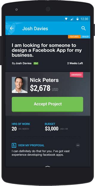 Freelancer - iOS and Android mobile apps