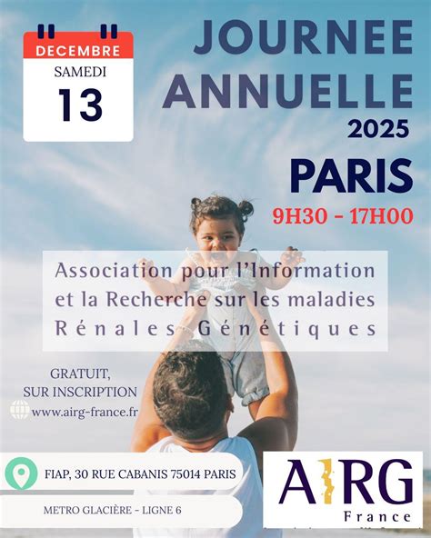 Journée Annuelle AIRG France 2025 - AIRG-France