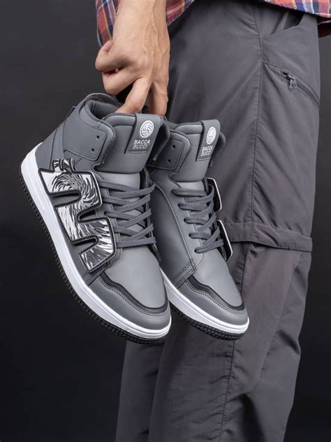 High Top Sneakers for Men | Comfort Meets Cool | Bacca Bucci