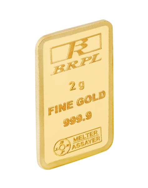 2 Gram Gold Bar 24kt (999.9 Purity)