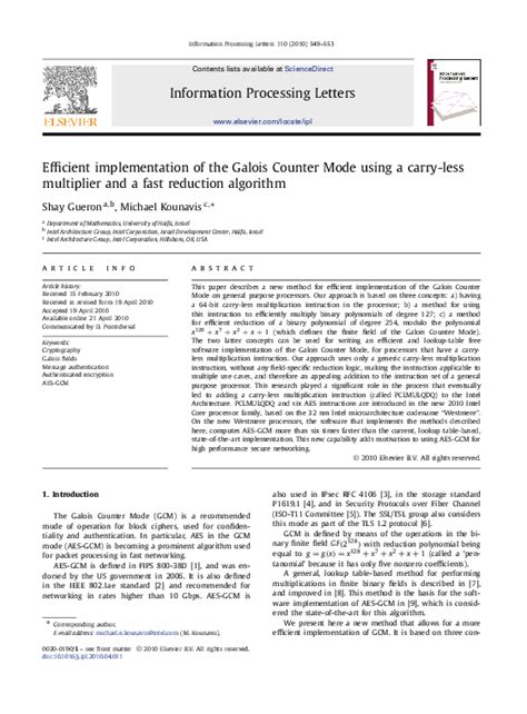 Image result for Galois/Counter Mode Example
