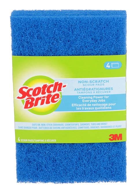3M Scotch-Brite All-Purpose Non-Scratch Scouring Pads / Scrub Sponges ...