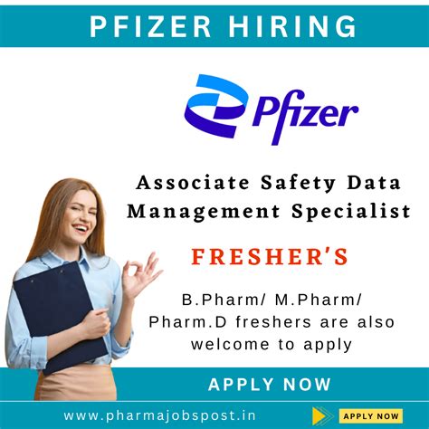 Pfizer hiring FRESHER'S for Associate Safety Data Management Specialist ...