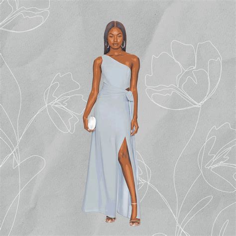 blue wedding dress