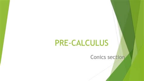 Image result for Pre Calculus Topic
