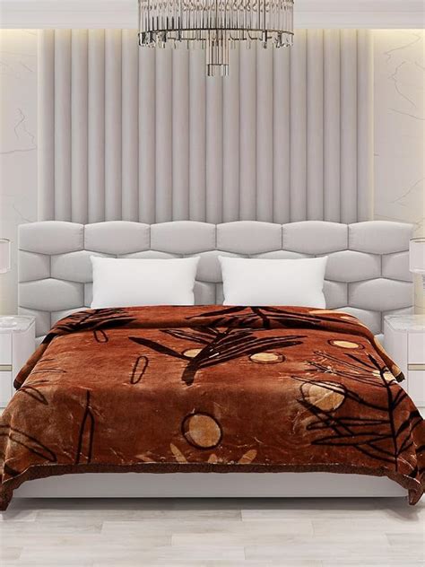 Buy Monte Carlo Edenberg (1150 GSM) Luxury 2 Ply Double Bed Blanket for ...
