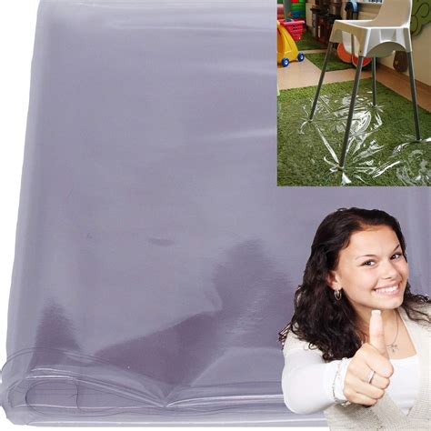 Amazon.com : Easy Cleaning Baby Splat Mat Waterproof High Chair Floor ...