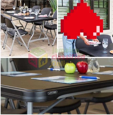 For Sale: Table, Lifetime, Black 6ft - Kingston