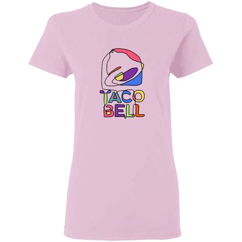 Taco Bell Merch Taco Bell Trippy Logo Shirt - Tiotee