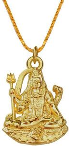 M Men Style Lord Shiva Mahadeva Mahakala Bholenath Locket With Brass ...