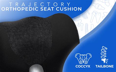 Trajectory Ultimate Seat Pillow with AdvancedX Orthopedic Memory Foam ...