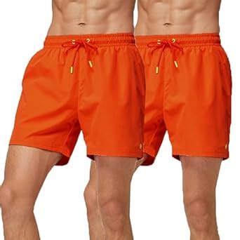 Buy SSLR Mens Swim Trunk 5 Inch Inseam Swim Shorts Men Beach Shorts ...