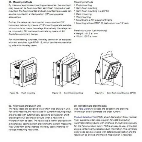 ABB Numerical Relays - REF611 Feeder Protection Relay Wholesaler ...