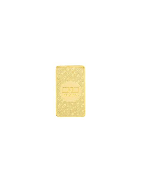Buy BRPL Bangalore Refinery Gold Bar Of 100 Grams in 24Kt 999 Purity