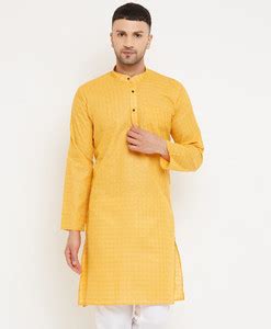 AEW DESIGNS Men Self Design Straight Kurta - Buy AEW DESIGNS Men Self ...