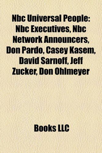 NBC Universal People: NBC Executives, NBC Network Announcers, Don Pardo ...