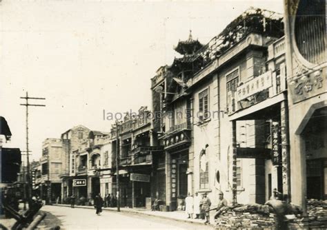 1940年前后广东佛山老照片 日占时期佛山影像-天下老照片网