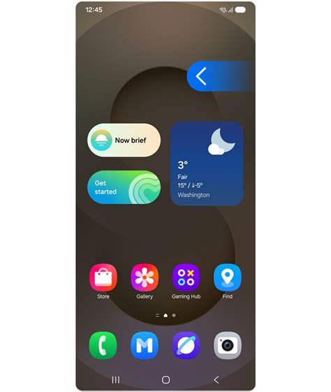 How to use Now bar and Now brief features on the Samsung Galaxy S25 ...