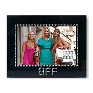 Sixtrees BFF Rhinestone Frame, 4 by 6-Inch : Amazon.in