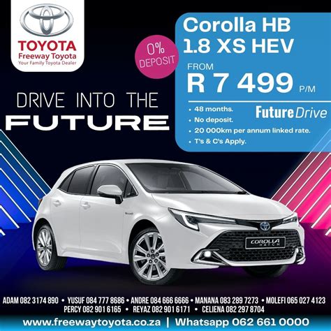 Specials – Freeway Toyota Johannesburg – Best deals on Toyota Corolla, Toyota C-HR, Toyota Hilux ...