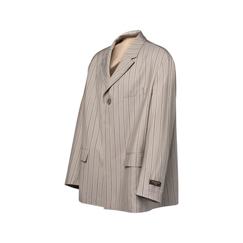 Striped Lightweight Wool Silk Jacket - For Men | Louis Vuitton India